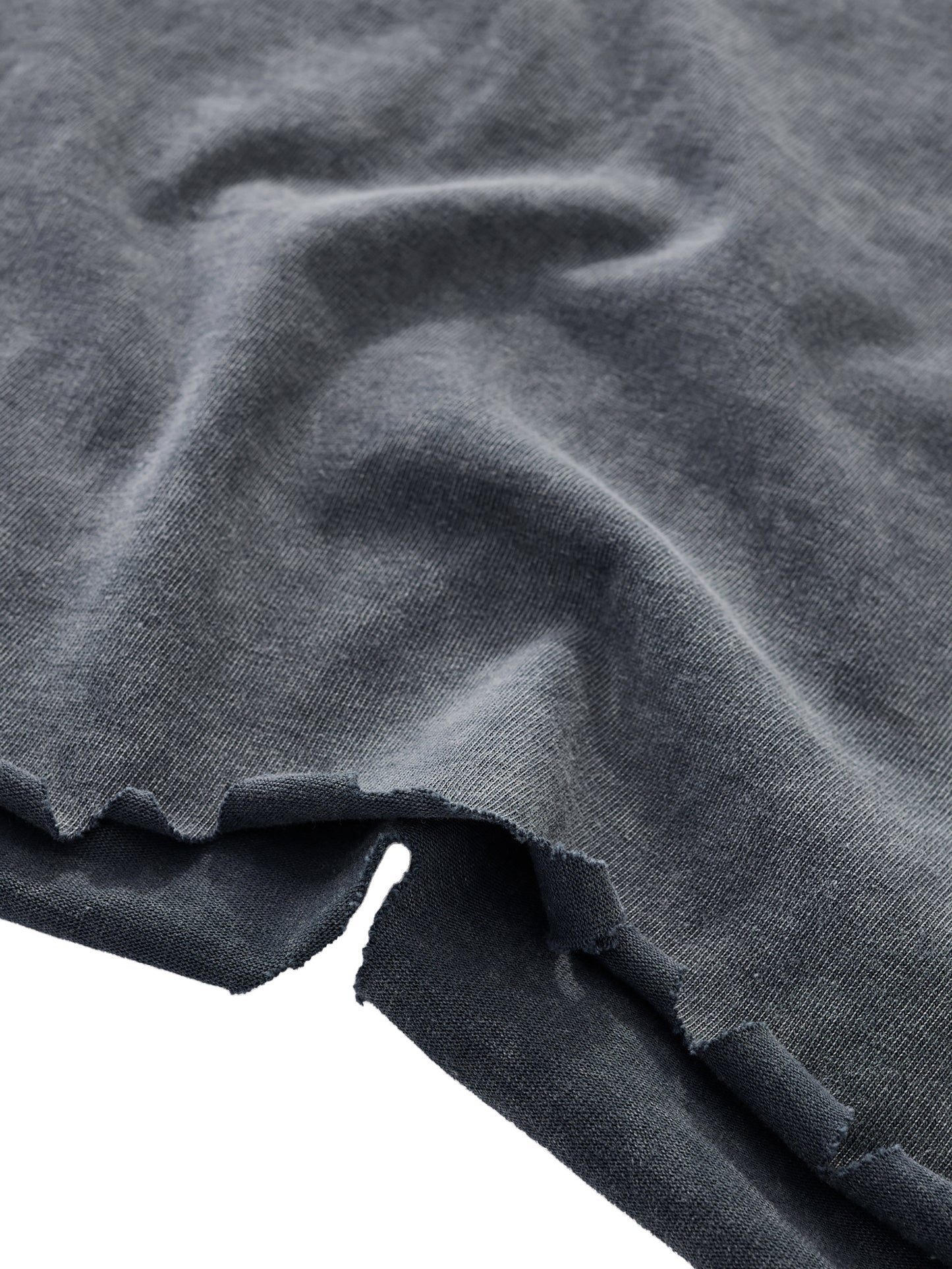 "I Gotta Guy" - Snow Wash Raw-Hem Boxy T-shirt
