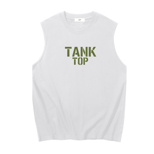 "Tank Top" - Men's Sleeveless Cotton Tank Top
