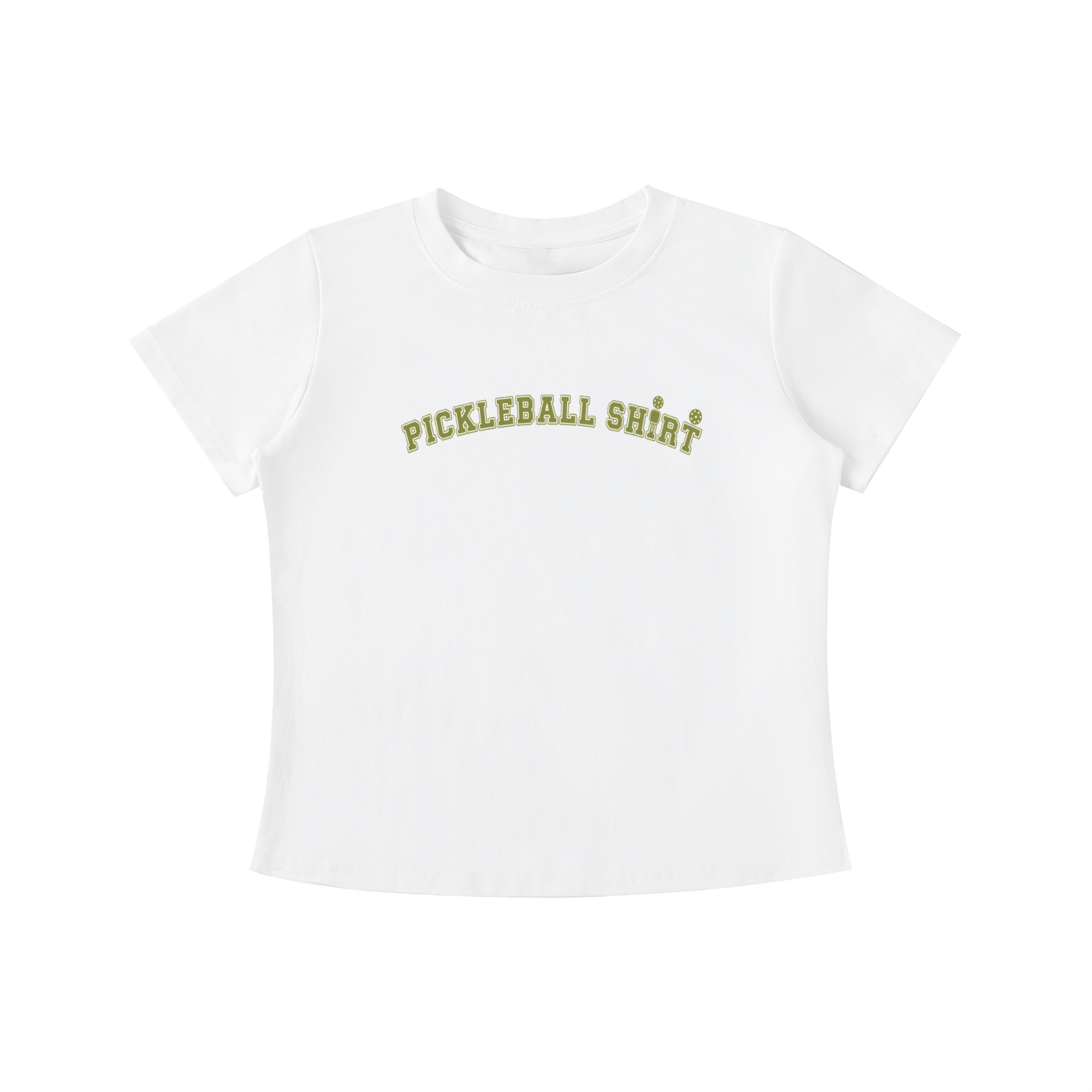"Pickleball Shirt" - Women's Vintage Wash Slim Fit T-shirt