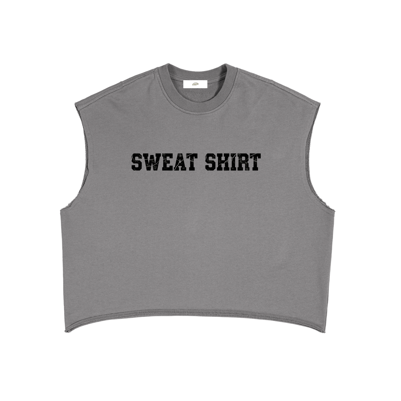 "Sweat Shirt" - Men's French Terry Boxy Tank Top