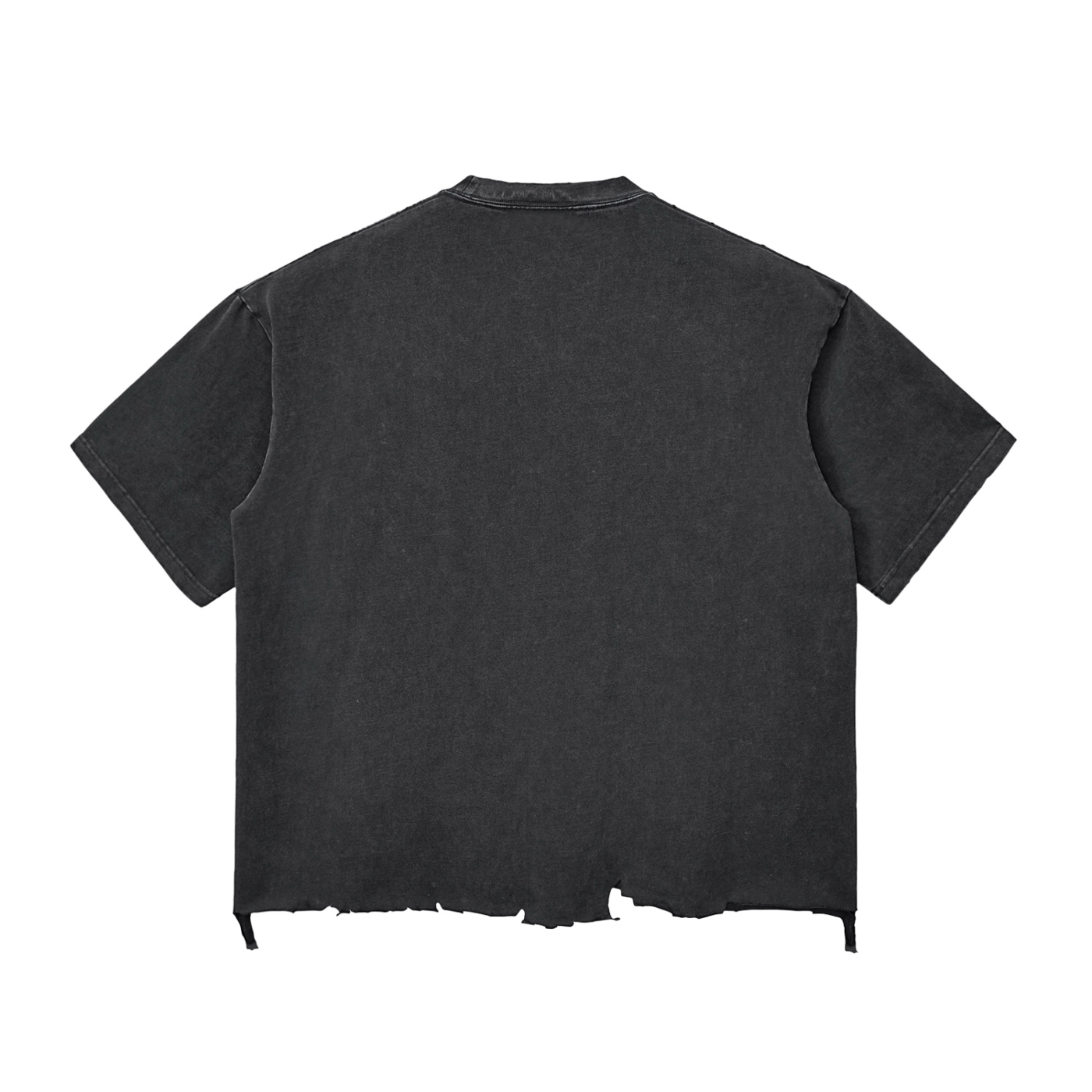 "I Gotta Guy" - Snow Wash Raw-Hem Boxy T-shirt