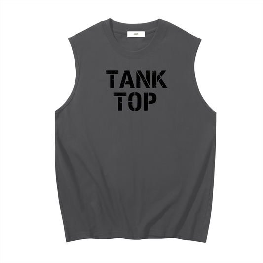 "Tank Top" - Men's Sleeveless Cotton Tank Top