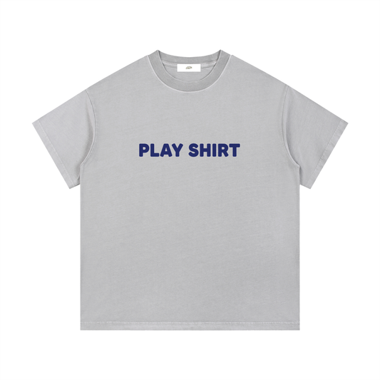 "Play Shirt" - Vintage Wash Cotton T-Shirt