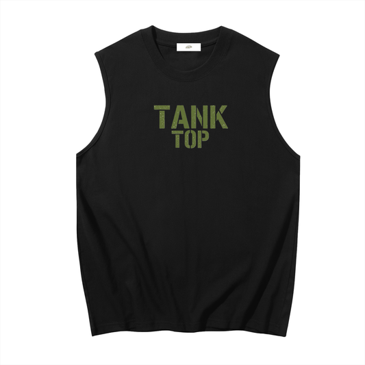"Tank Top" - Men's Sleeveless Cotton Tank Top