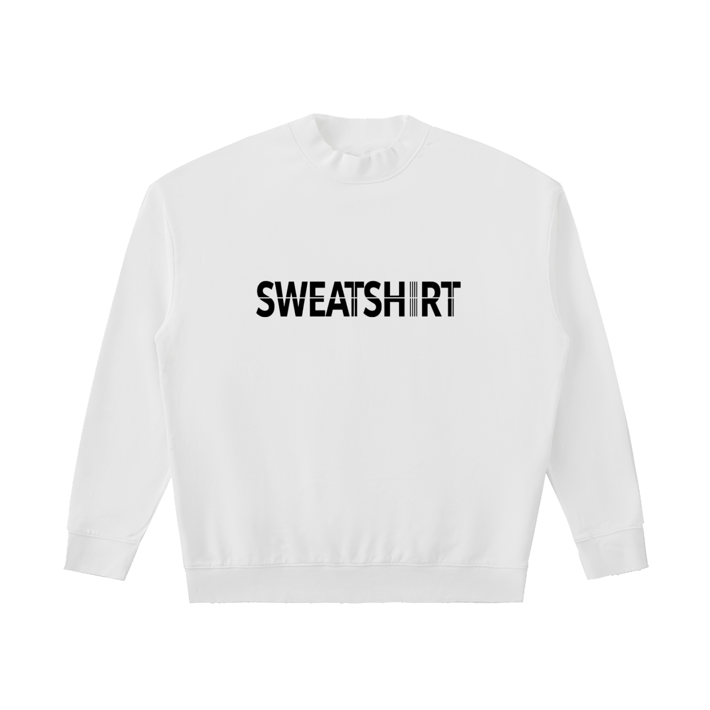 "SWEATSHIRT" - Drop Shoulder Crewneck Sweatshirt