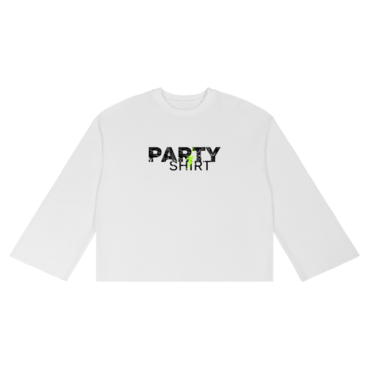 "Party Shirt" - Unisex Waffle Raw Edge T-Shirt