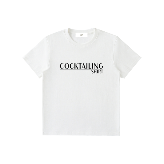 "Cocktailing" - Men's Bodycon Ribbed Crop Top
