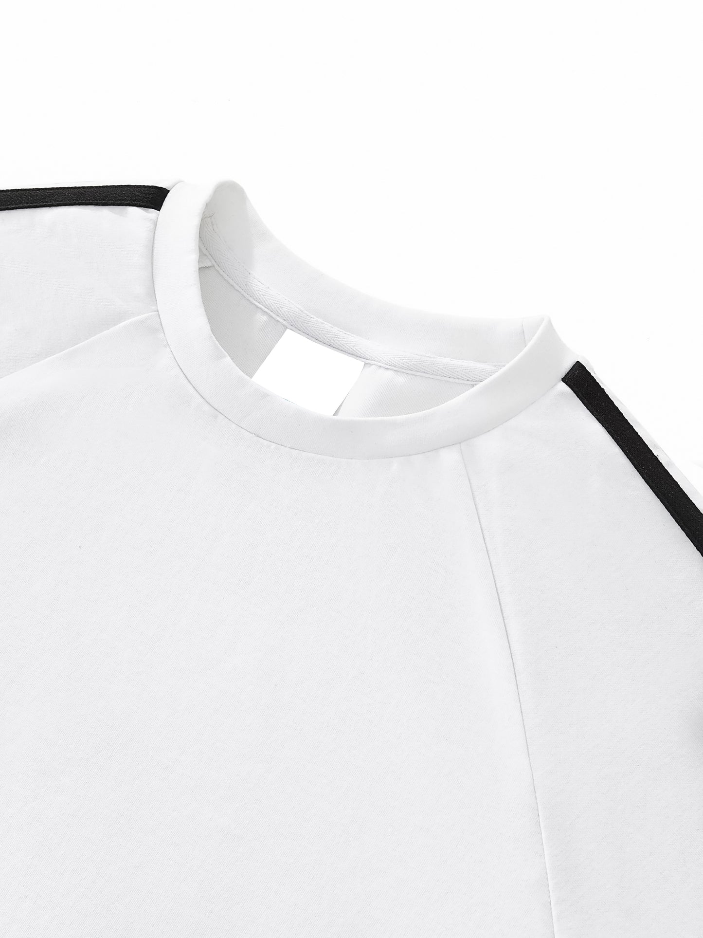 "Sweat Shirt" - Women's Taped Cooling Performance Crop Top